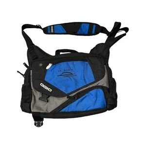 Ogio Hiphop Black Blue Messenger Bag St. John Winners Circle 2006
